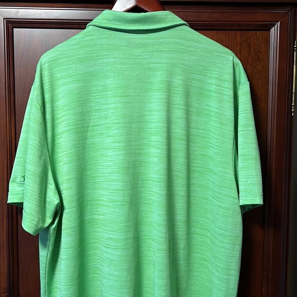 Greg Norman Shark Golf Polo Tasso Elba Wonderfully Cool Acid Green Sportswear! - Picture 2 of 6